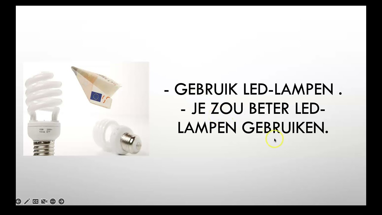 Advies geven over energie besparen.