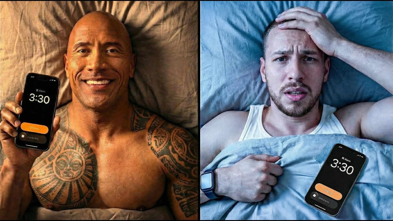 3:30 UHR: Warum The Rocks Morgenroutine ein FEHLER war...