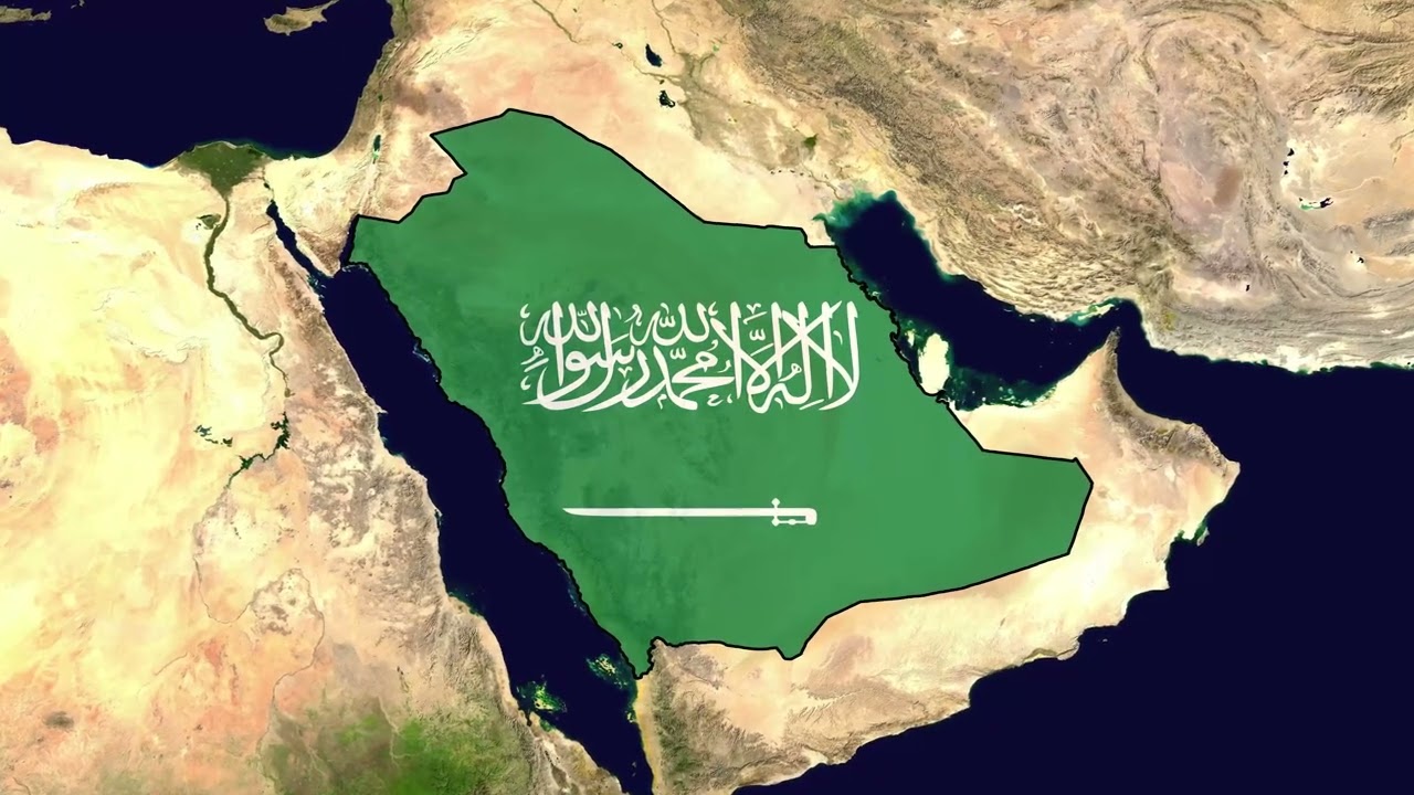 Islamic map animation no copyright video 