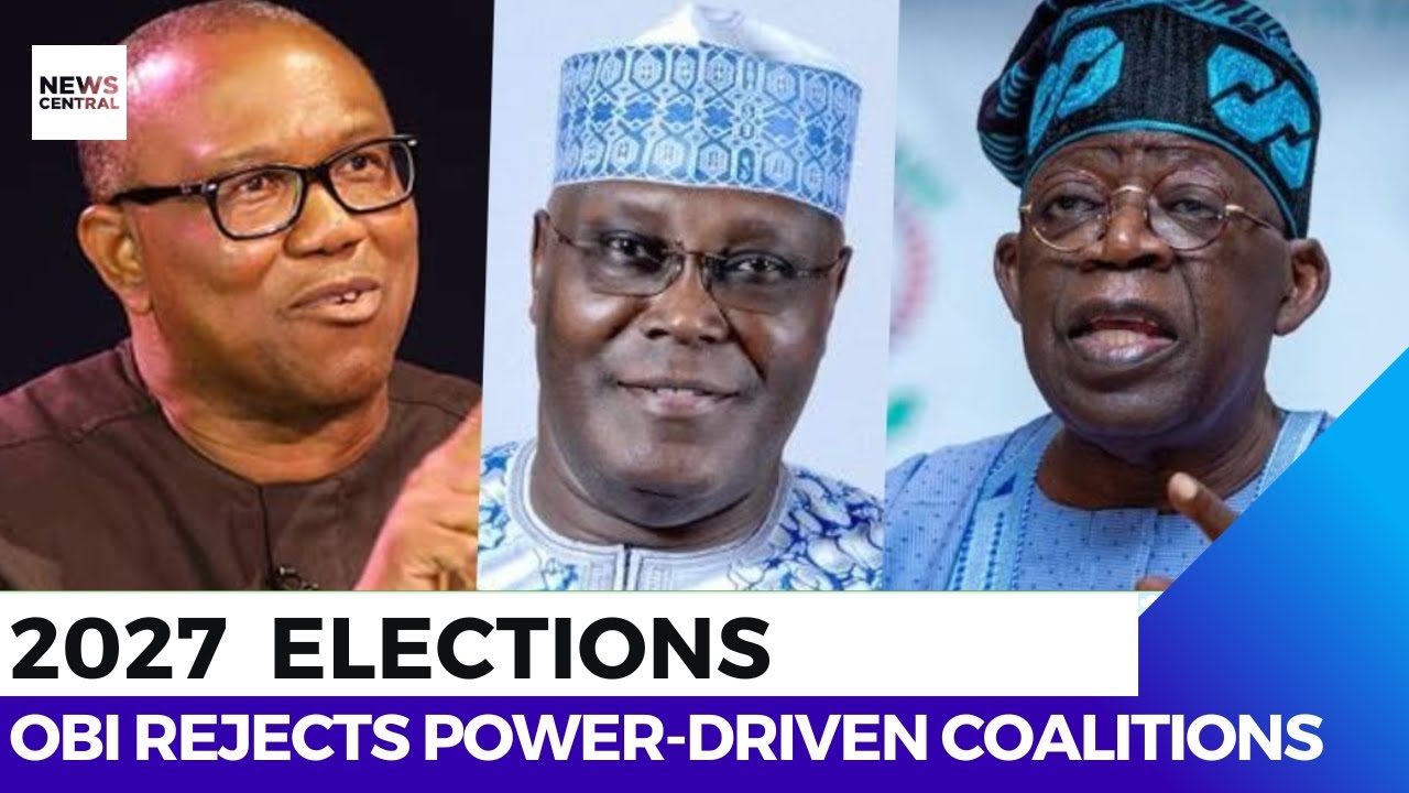 Peter Obi Rejects Power-Driven Coalitions