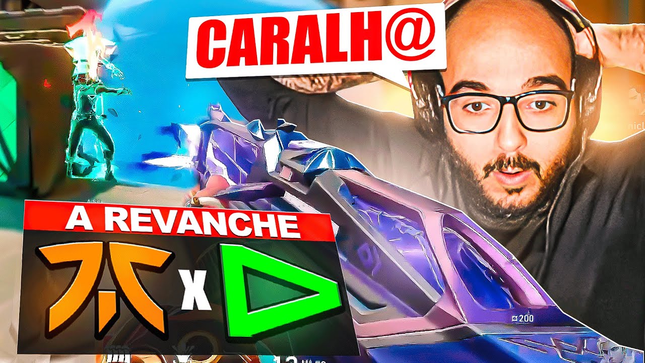 SACY NO REACT DA REVANCHE LOUD VS FNATIC (GAME COMPLETO)!! NA 3° PODE PEDIR MÚSICA..