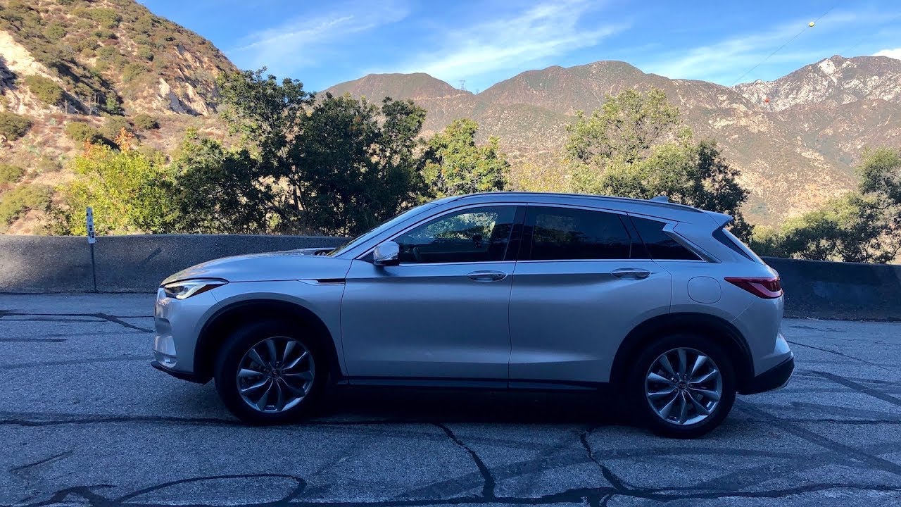 Infiniti QX50 test PL w Pasadenie Pertyn Ględzi