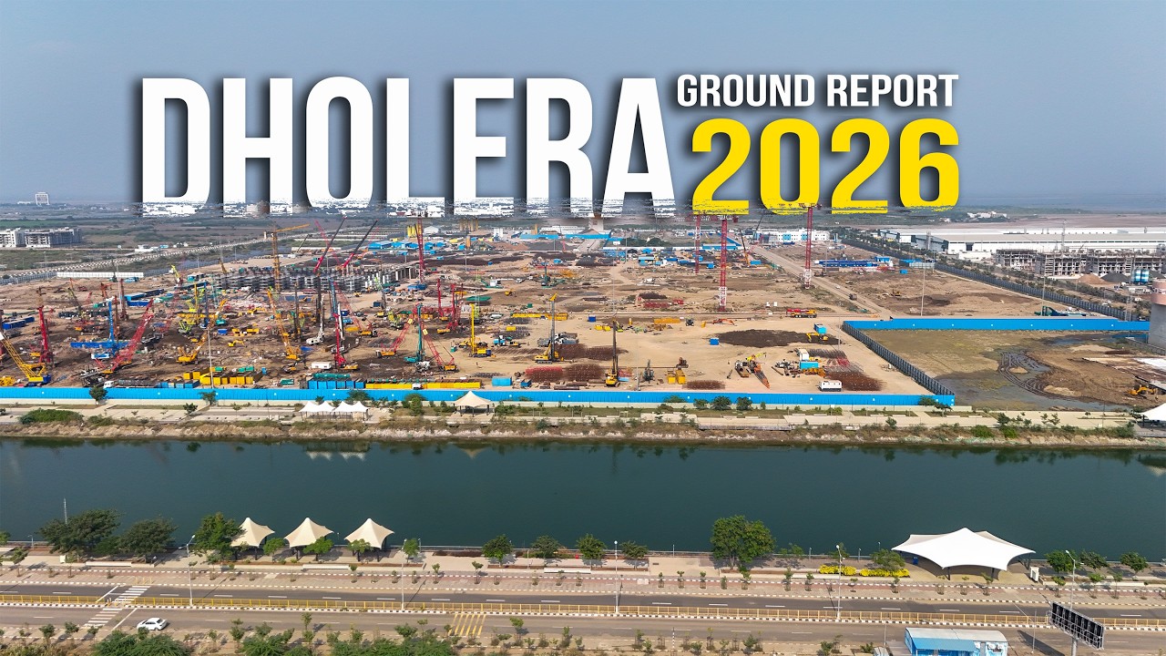 Dholera Smart City Ground Report 2026 | Airport, Expressway, Tata Semiconductor |