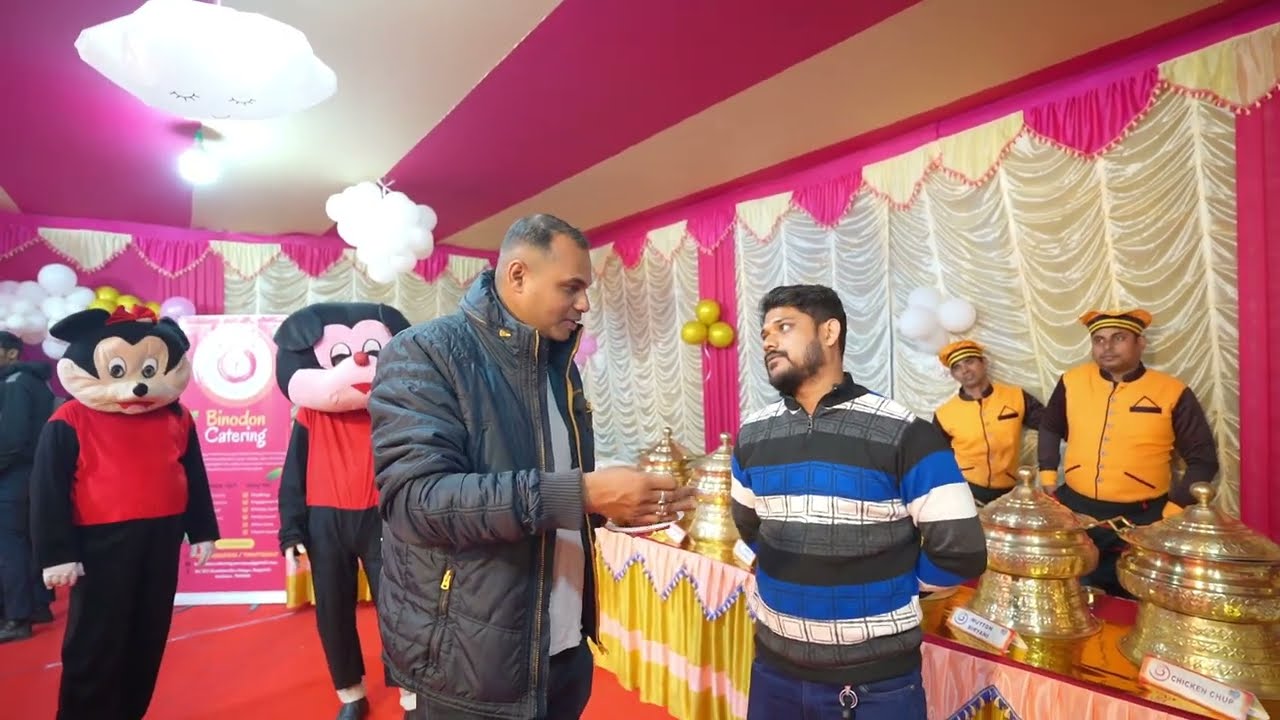 কৈখালিতে ৯০০ টাকায় অসম্ভব সুস্বাধু জন্মদিনের মেনু | Binodon Catering Service