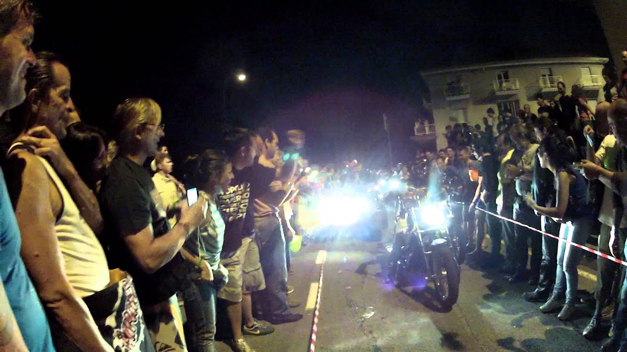 Parata delle Luci Parte 1 @ 36° Motoraduno Stelvio International 2012