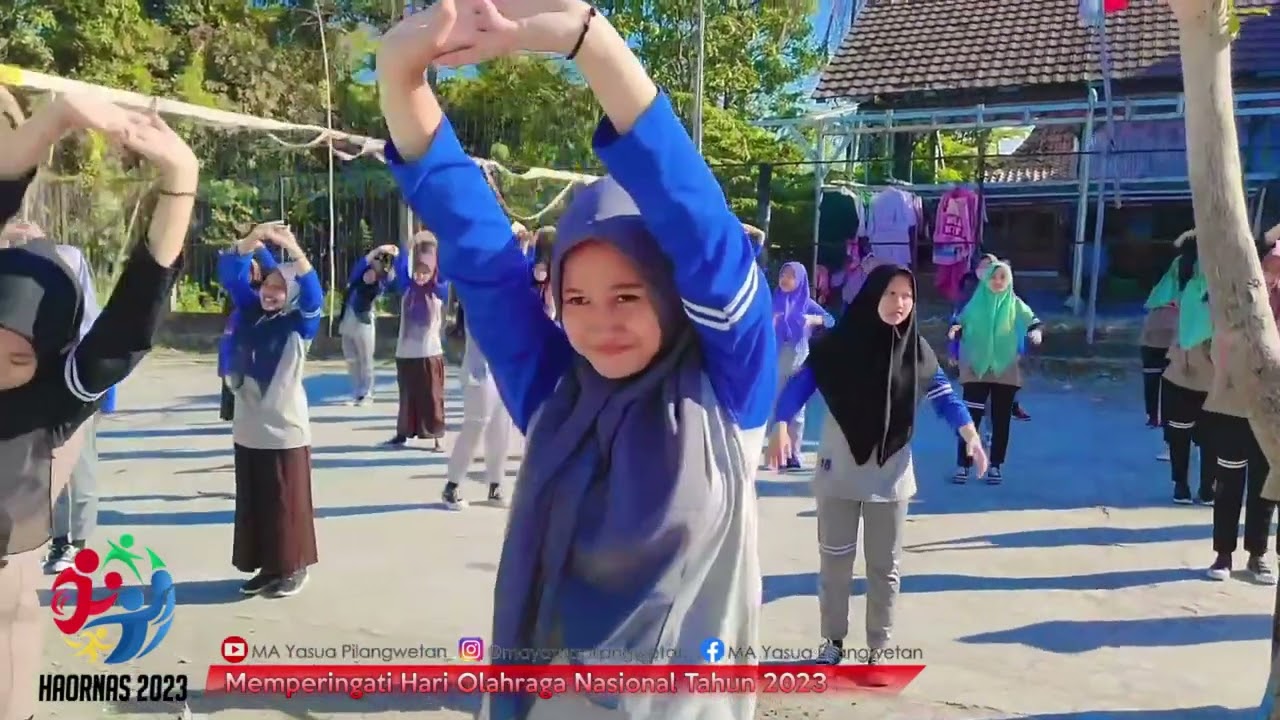 SEMARAK HARI OLAHRAGA NASIONAL 2023 || MA YASUA PILANGWETAN
