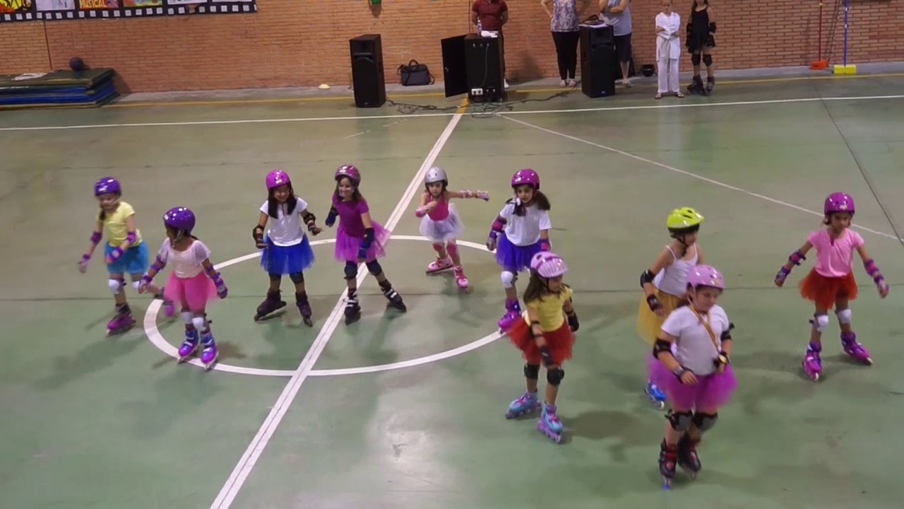 Coreografía Patinaje Línea (Colegio COIN) 16/17