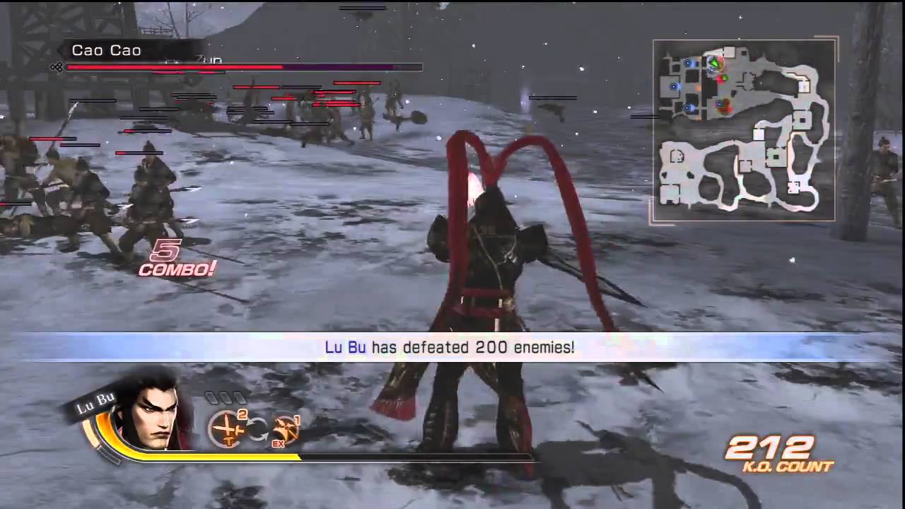 Lu Bu Legendary Battle 1 Chaos Other Conquest Gameplay Video Dynasty Warriors 7 PS3