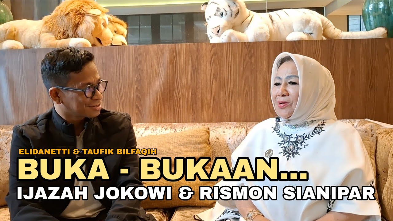 ELIDANETTI BERTEMU TAUFIK BIL PELAPOR DUGAAN IJAZAH PALSU RISMON SIANIPAR
