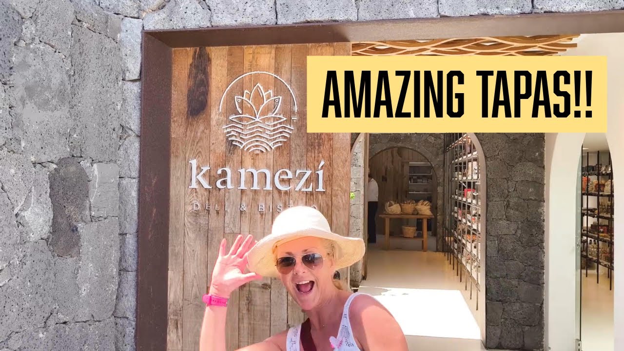 Discovering Lanzarote's BEST Tapas at Michelin Starred Kamezi!