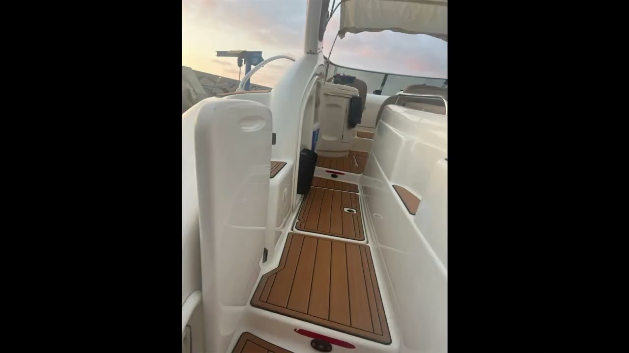 2000 Cranchi 39 Endurance Swim Platform Cockpit Pad Boat EVA Teak Deck Floor Mat SeaDek MarineMat