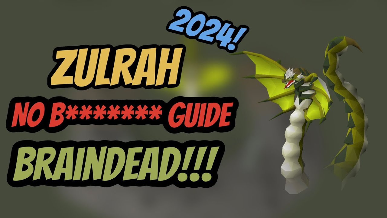 Zulrah Made Easy and Simple - The Best Guide | OSRS