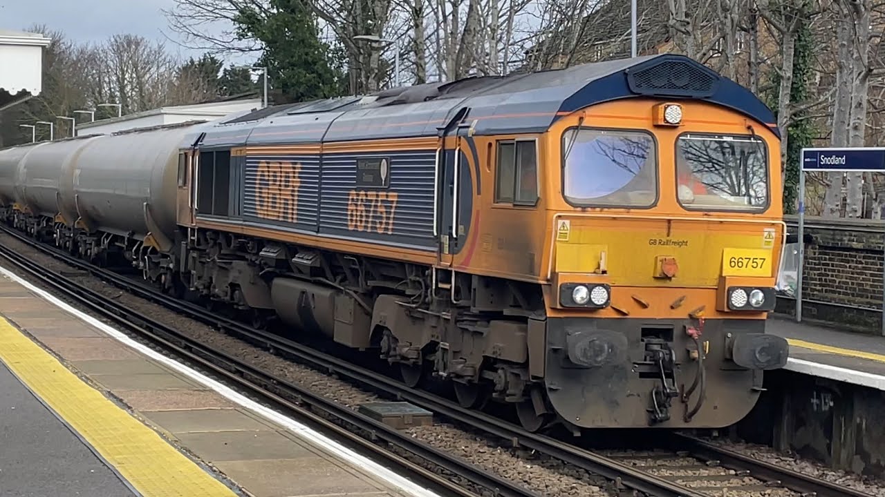 66757 T&T 66768 to Tonbridge West Yard Sunday 8th February 2026