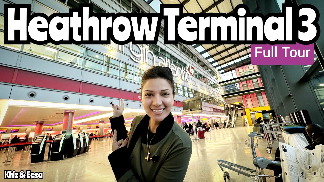 Heathrow International Airport Terminal 3 (opened 1961) - Full Tour #travel #airport @LHRHeathrow