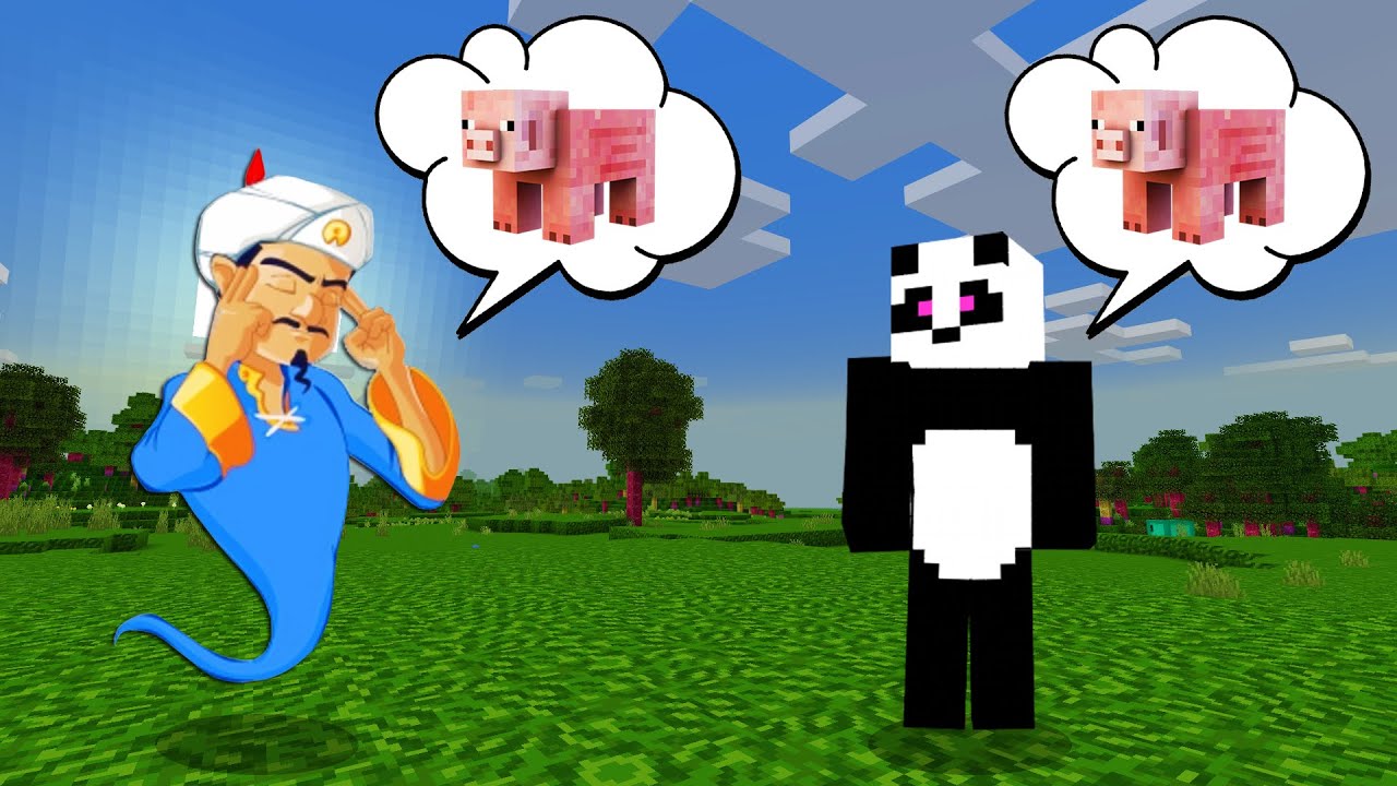 AKINATOR in MINECRAFT! STIE LA CE TE GANDESTI!