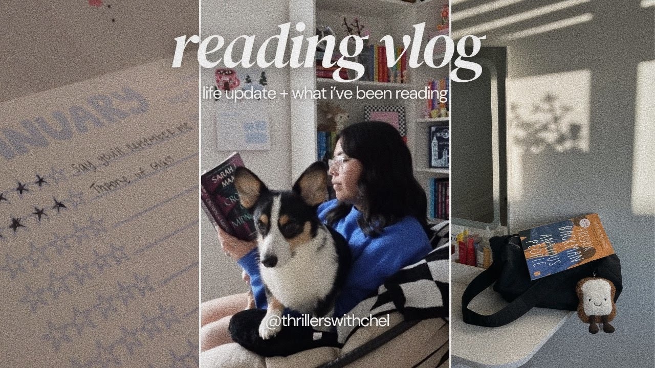 reading vlog ★ currently reading, take photos with me, BOTM unboxing & book reviews