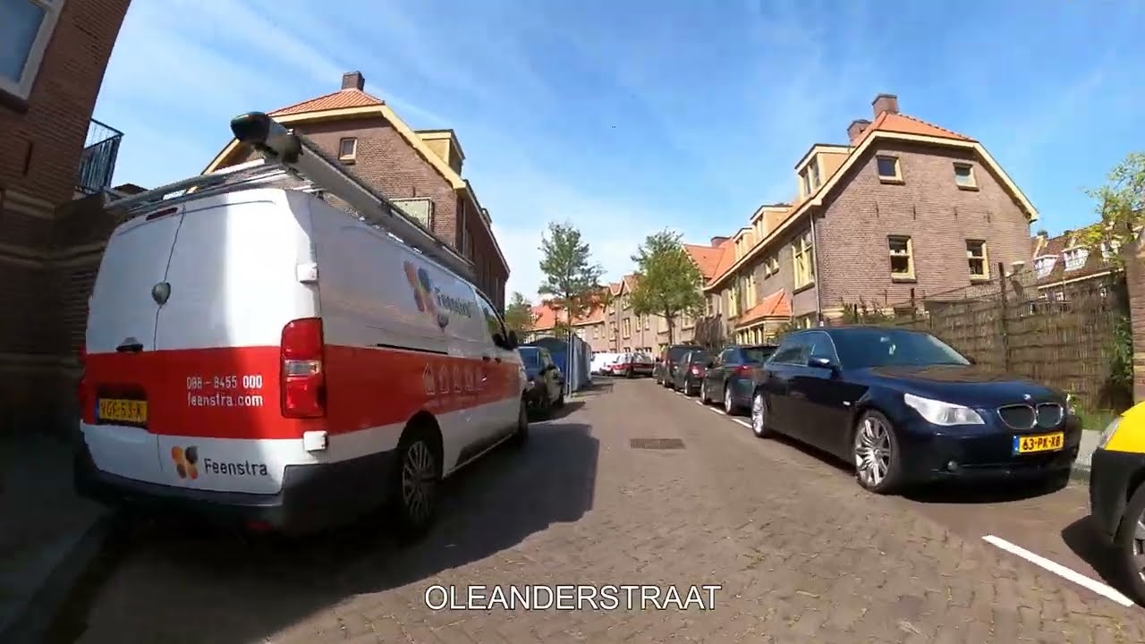 Amsterdam noord. Door verschillende wijken in Amsterdam noord.