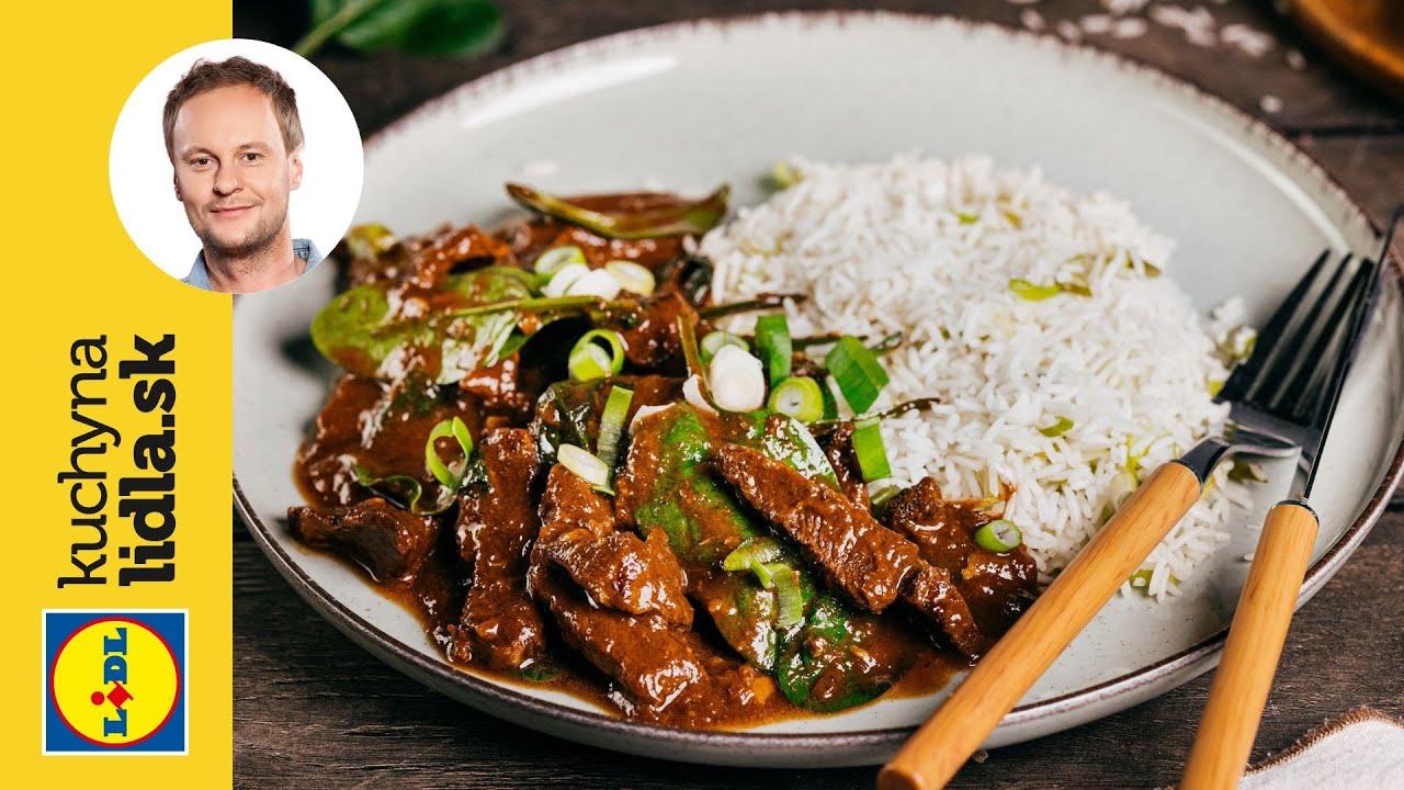 Dusen&eacute; hov&auml;dzie plece s mlad&yacute;m &scaron;pen&aacute;tom a červen&yacute;m v&iacute;nom 🍲 | Marcel Ihnač&aacute;k | Kuchyňa Lidla