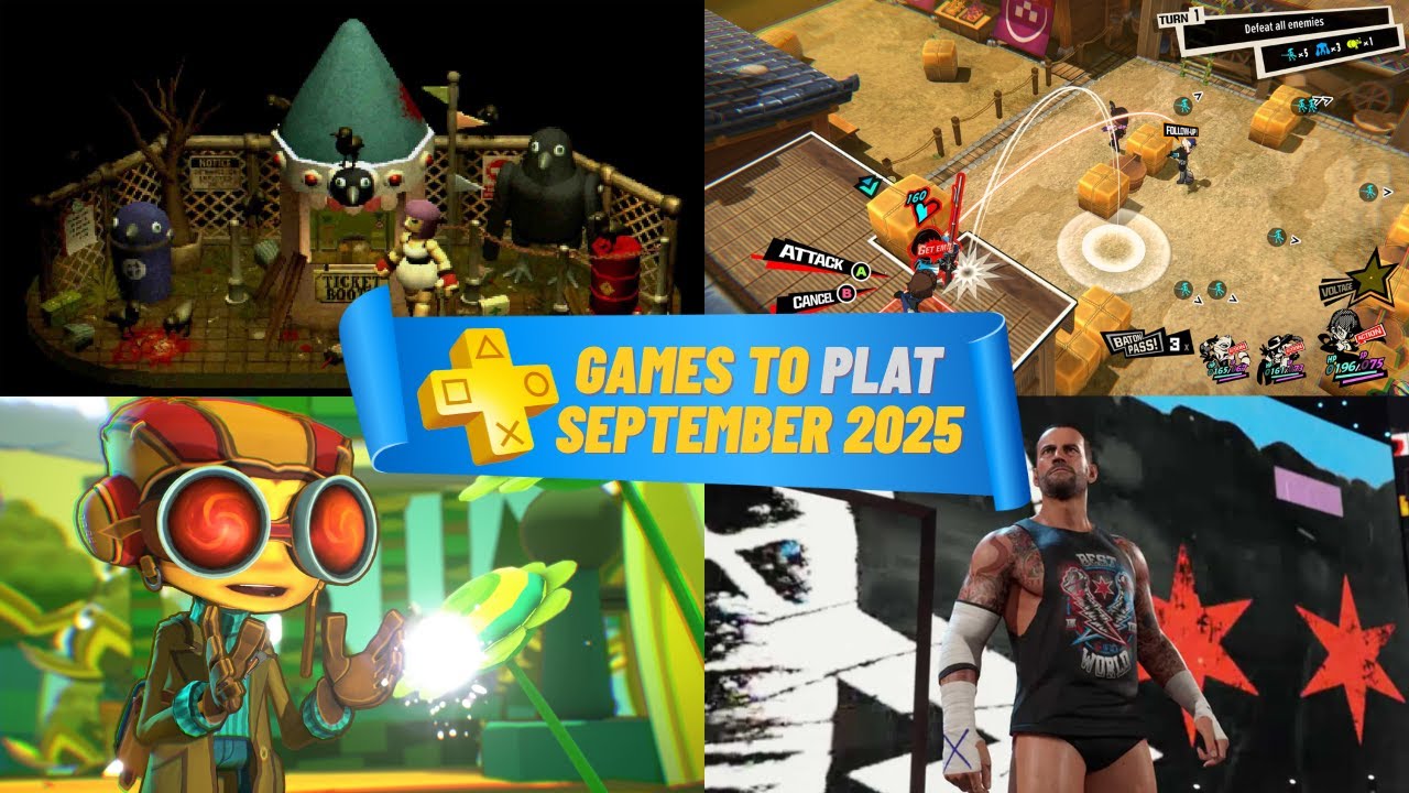 The Best PlayStation Plus Games to Plat in September 2025