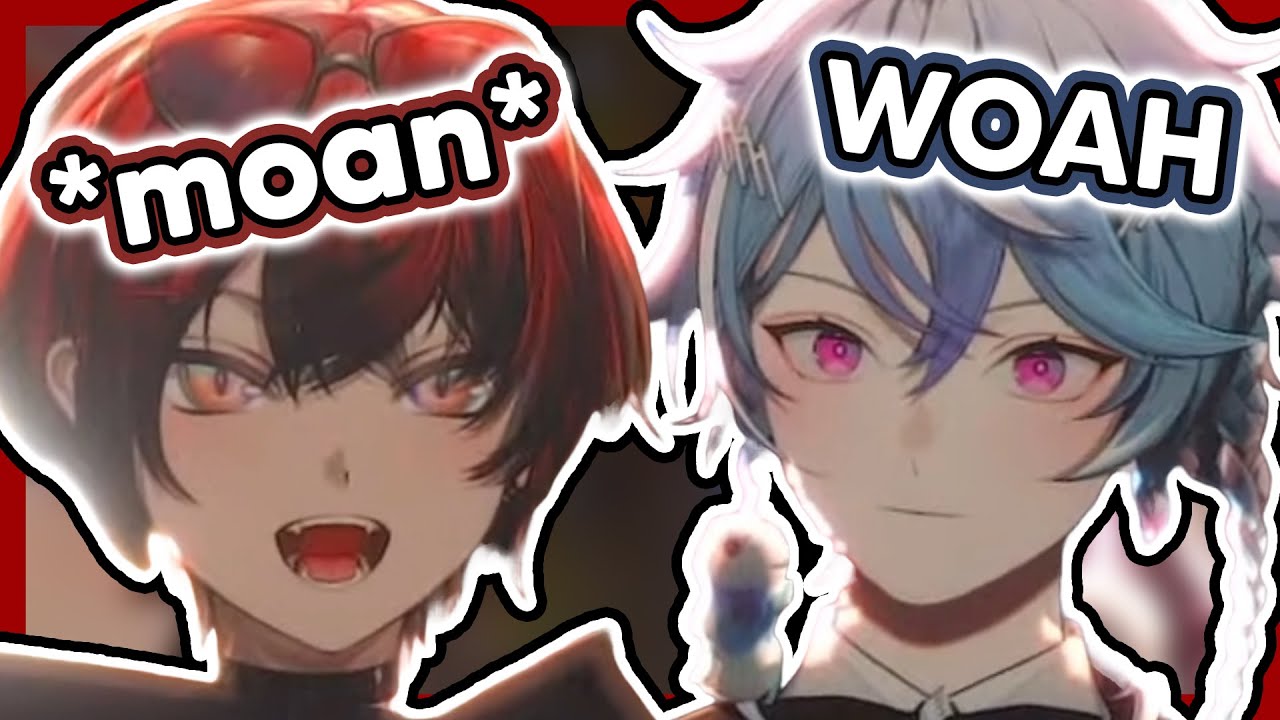 Octavio's reaction to Flayon sussy mo*n voice 【HOLOSTARS EN】