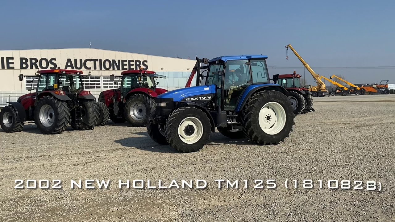 2002 New Holland TM125 (181082B) - 18/3/2021 - Ritchie Bros. Italia - Caorso (PC)