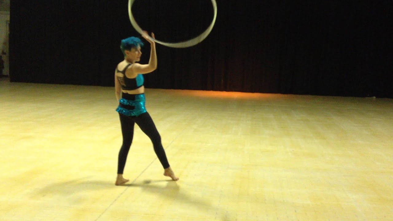 Kay Pink Hoops at Manchester Hoop Con 2016