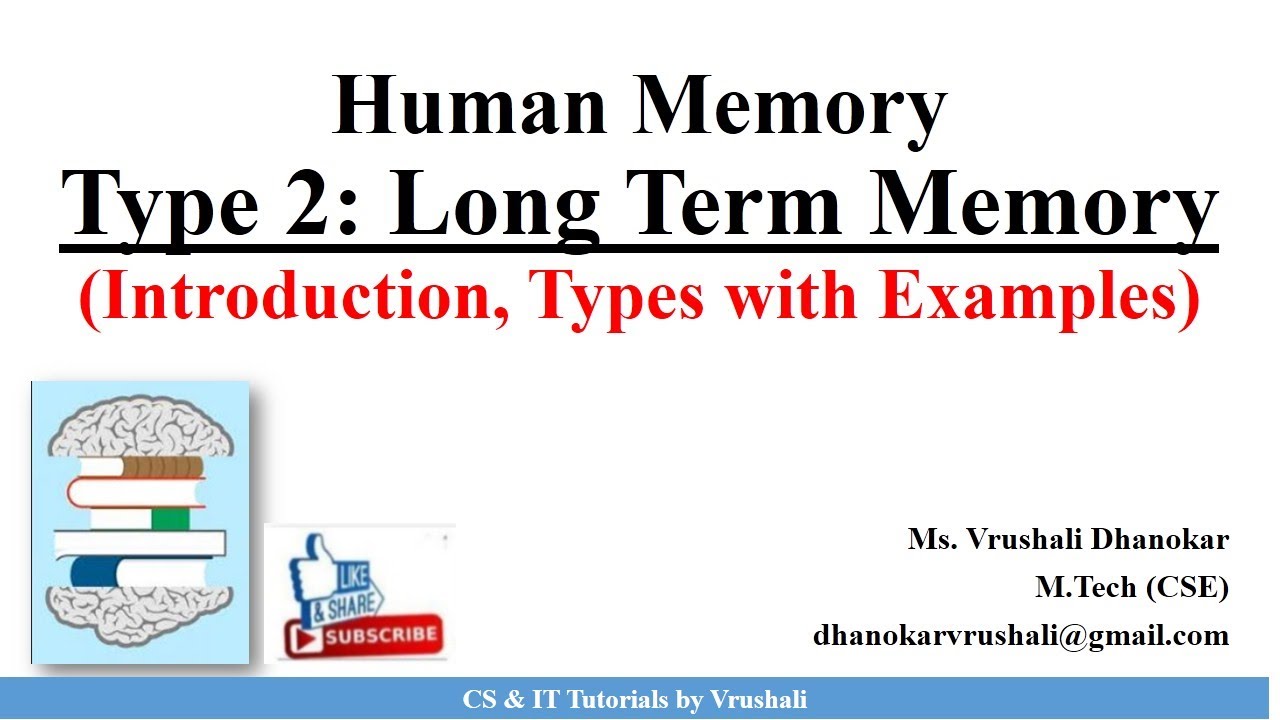 2.4 Type 2: Long Term Memory (Episodic & Semantic Memory) with Examples