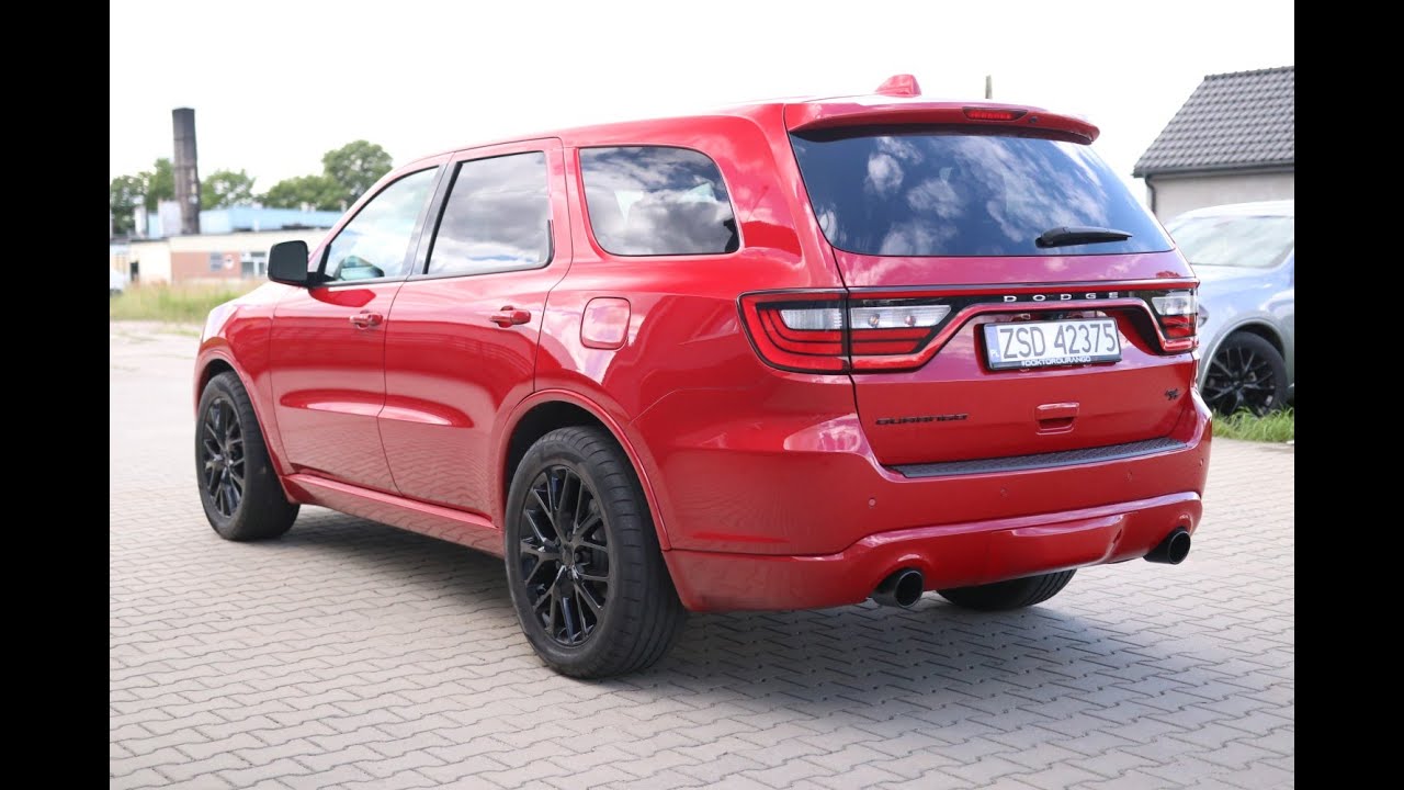 DODGE DURANGO R/T, Blacktop, Redline 2 Clear Coat, SUV 7 miejsc