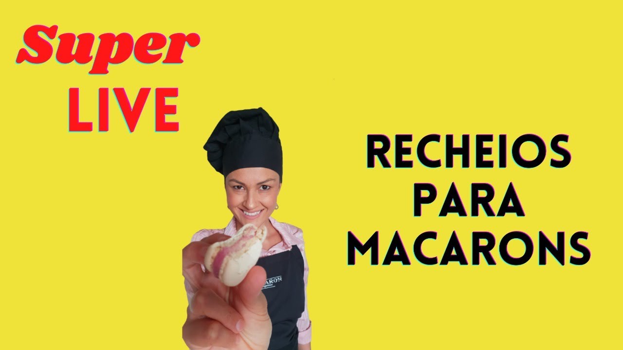 Super Live - Recheios para macarons (com receita)