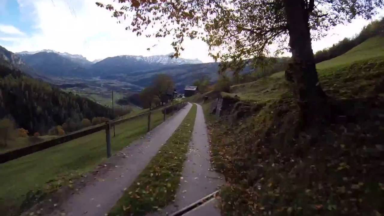 Feldis-Rothenbrunnen Mountainbike Downhill-Ride