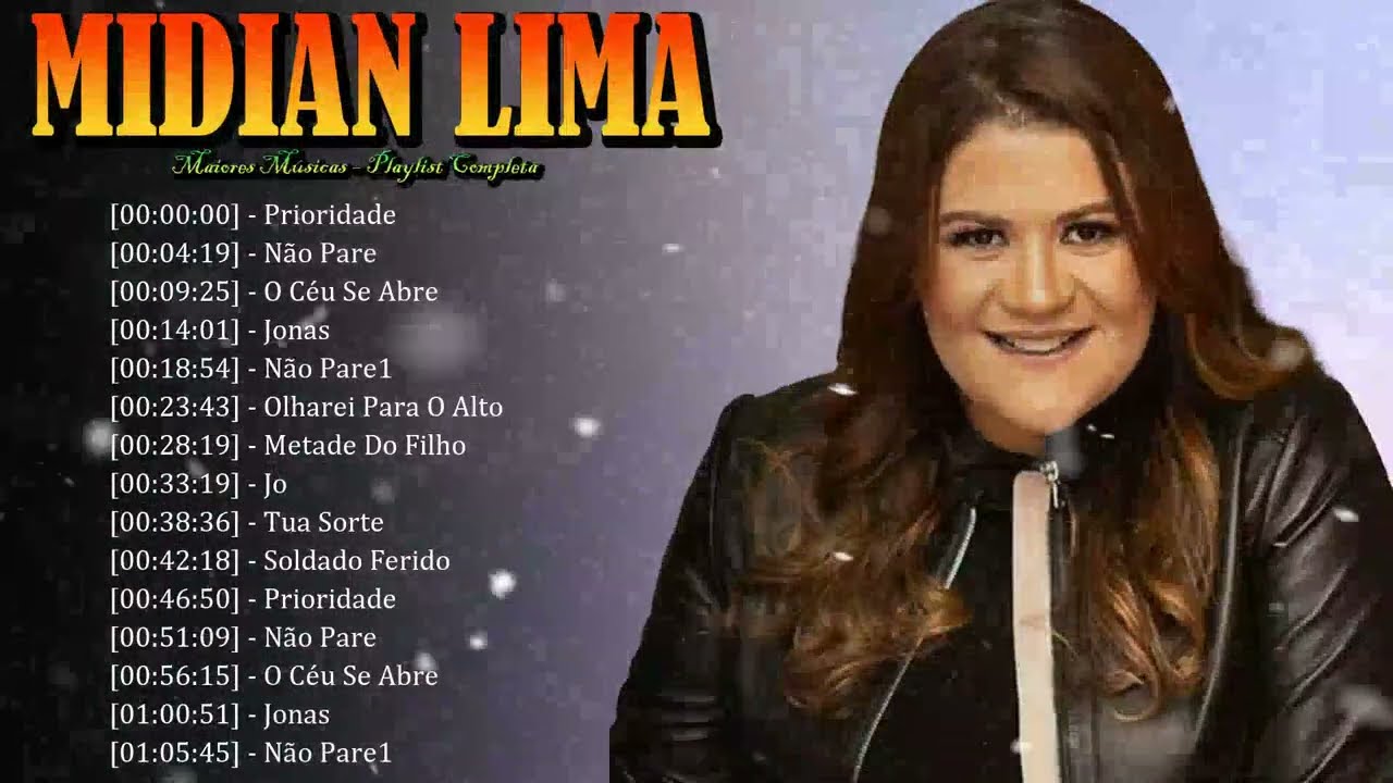 🌿🎧 Midian Lima - Hinos emocionantes celebrando a graça de Cristo na adoração ✝️🌟