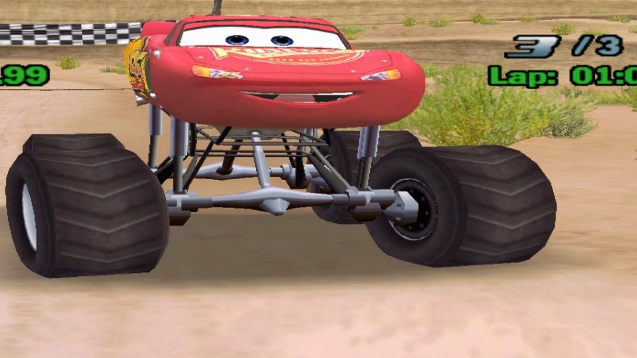 Disney Pixar Cars The Game Lightning Monster Car Gameplay HD