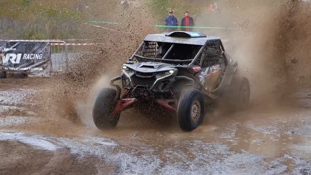 Нижние Карпатии 2025 — Гоньски / Малек — Can-Am Maverick R | МаксСпорт | Клип