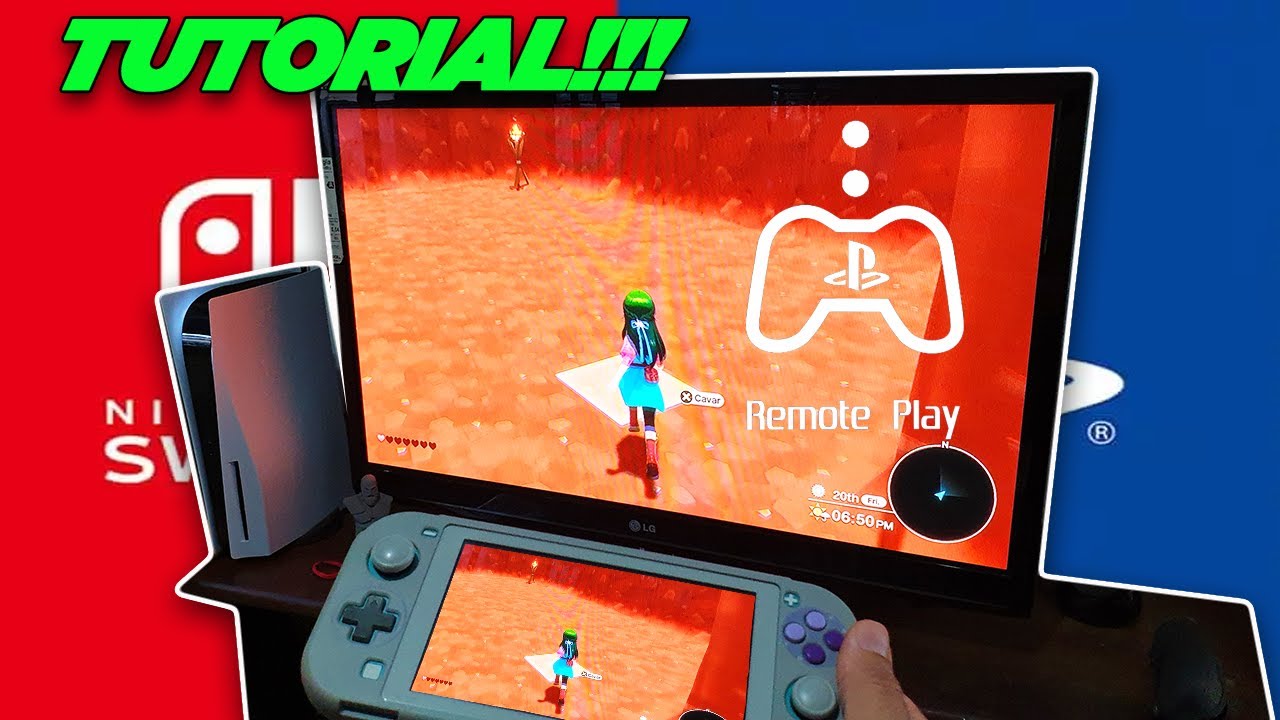 COMO JOGAR PLAYSTATION NO NINTENDO SWITCH DESBLOQUEADO POR CHIAKI REMOTE PLAY PS4 / PS5