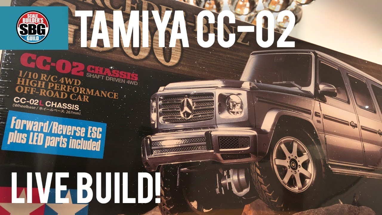 Tamiya CC-02 Live Build!