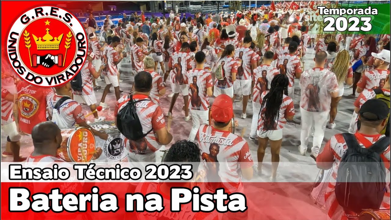 Viradouro 2023 | Pista - Ensaio Técnico | Samba ao vivo - #ET23