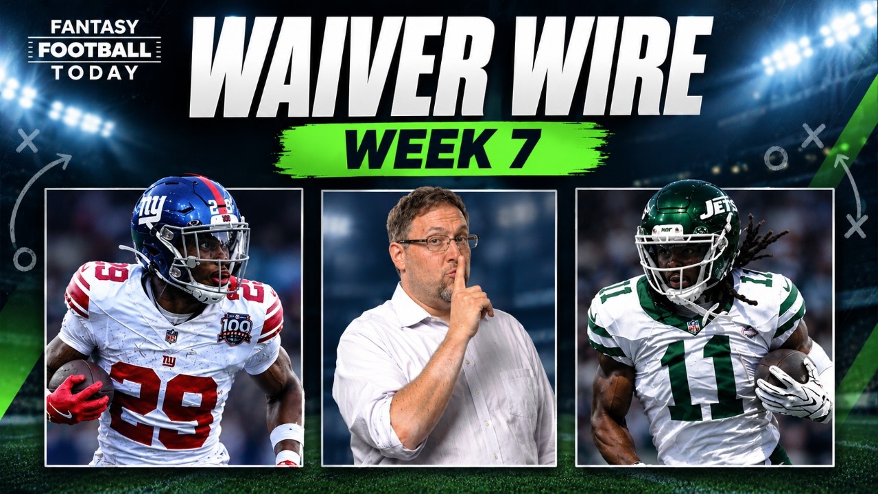 Week 7 Waiver Wire: MUST ADD Players, Injury Replacements & Streamers | 2026 Fantasy Football Advice