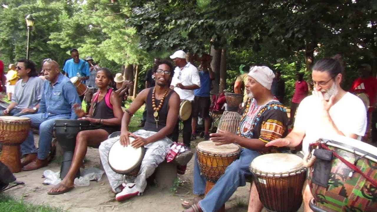 Prospect Park Drummers Grove July 30, 2018