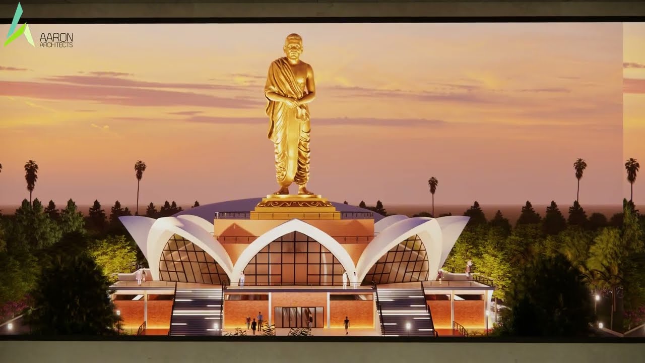 POTTI SRIRAMALU MEMORIAL INTERIORS WALKTHROUGH