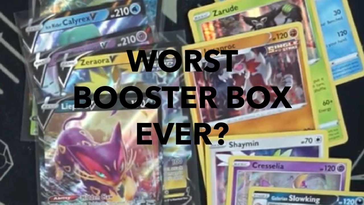 Worst Chilling Reign Booster Box Ever?