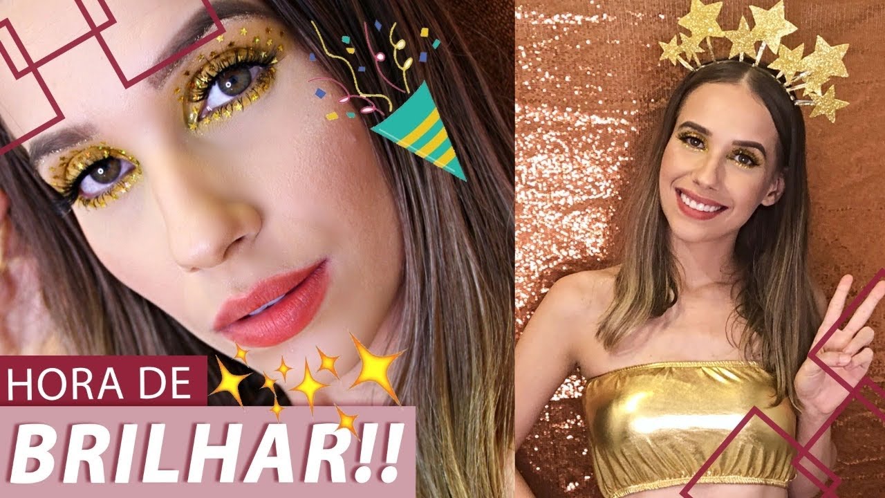 MAQUIAGEM SUPER FÁCIL PARA O CARNAVAL 2020 ⭐️