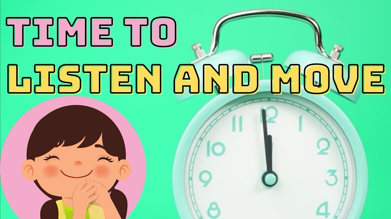 LISTEN and MOVE PE Game - Kids Listening and Movement Learning- BRAIN BREAK