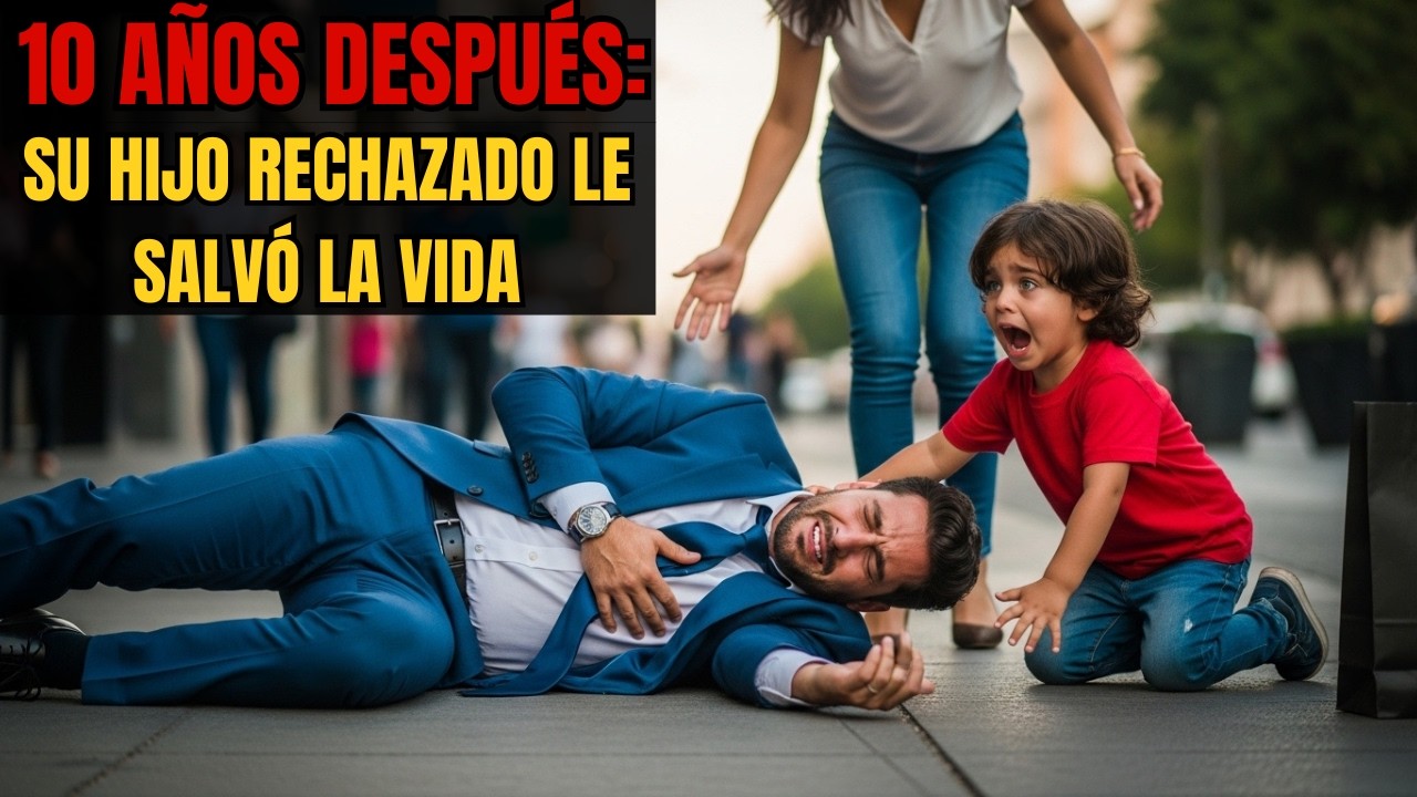 Echa a su Esposa Embarazada… 5 Años Después el Niño Salva su Vida SIN Saber Quién Es