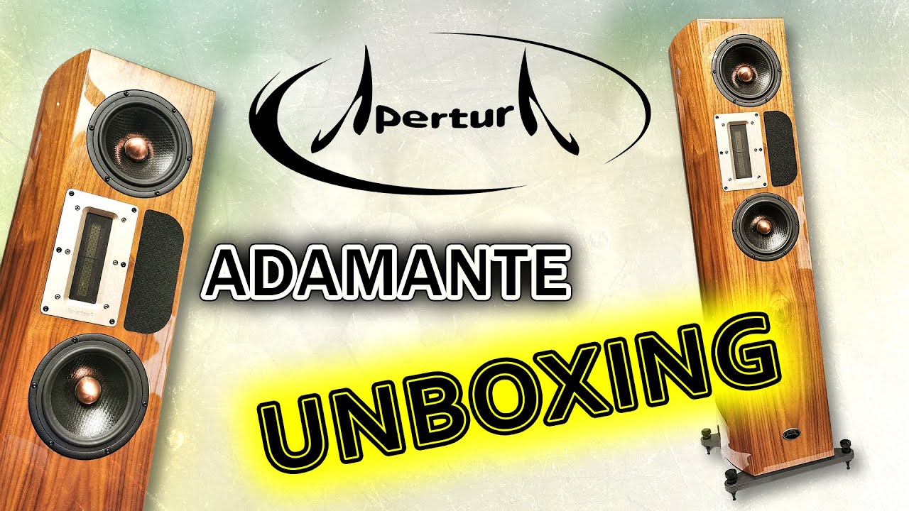 Apertura - Adamante (Gloss Walnut) | Unboxing | Sound Gallery