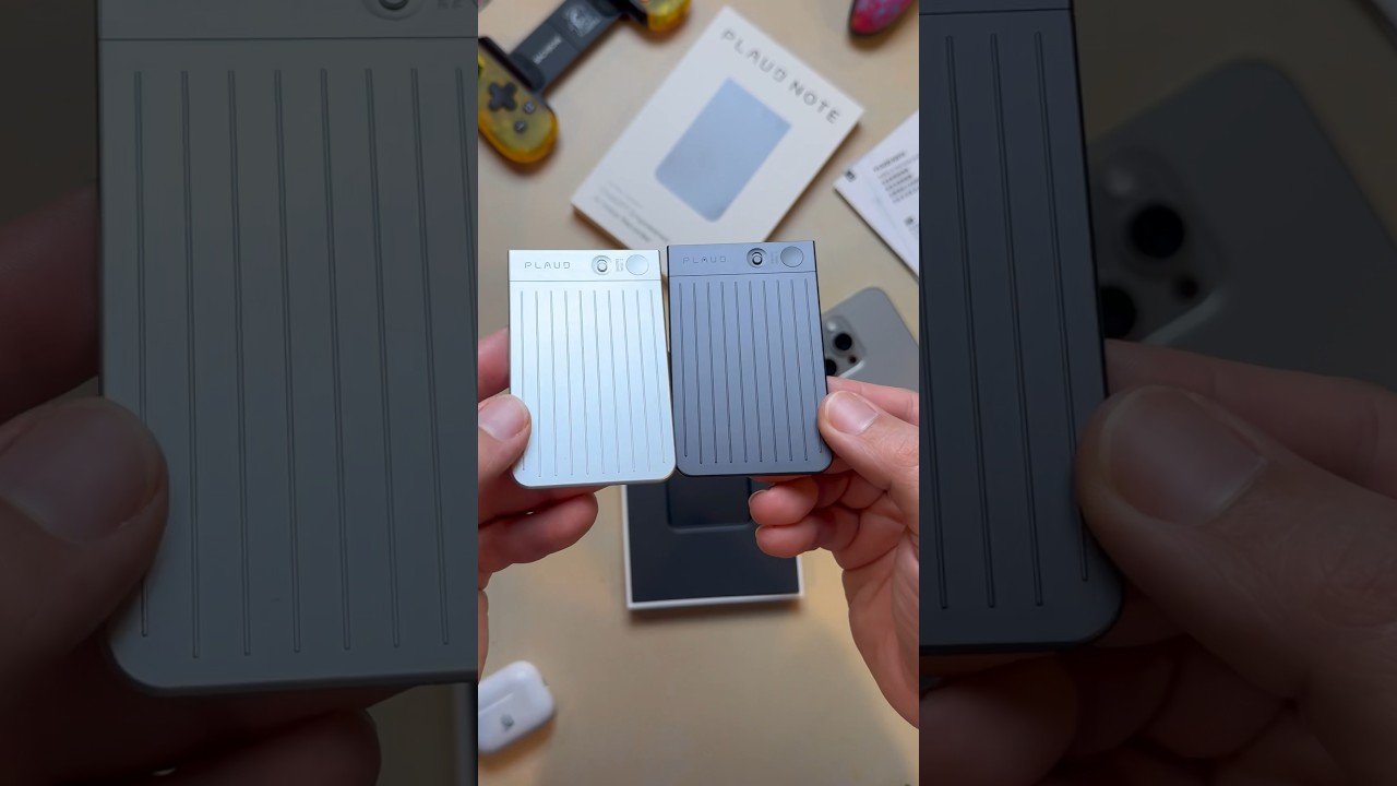 🤯 INSANE ChatGPT MAGIC Voice Recorder - Plaud Note! 🤖