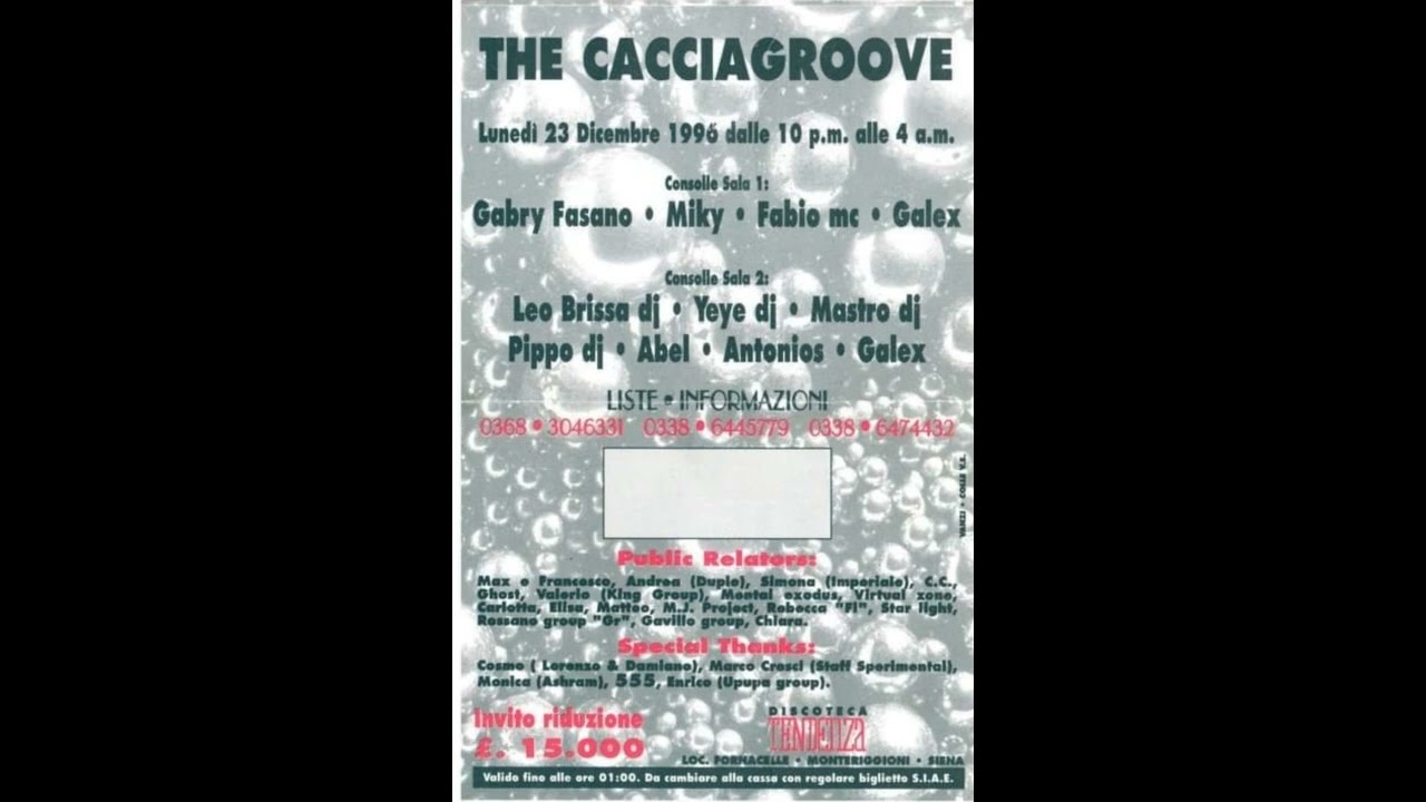 Miki il delfino   Cacciagroove 23 12 1996