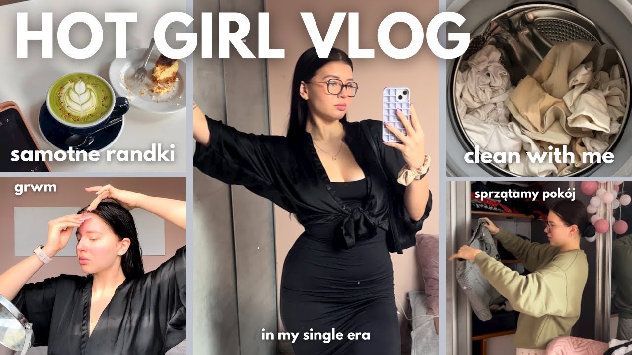 🎀HOT GIRL WEEKLY VLOG🎀posprzątaj ze mną i chodź na randkę solo