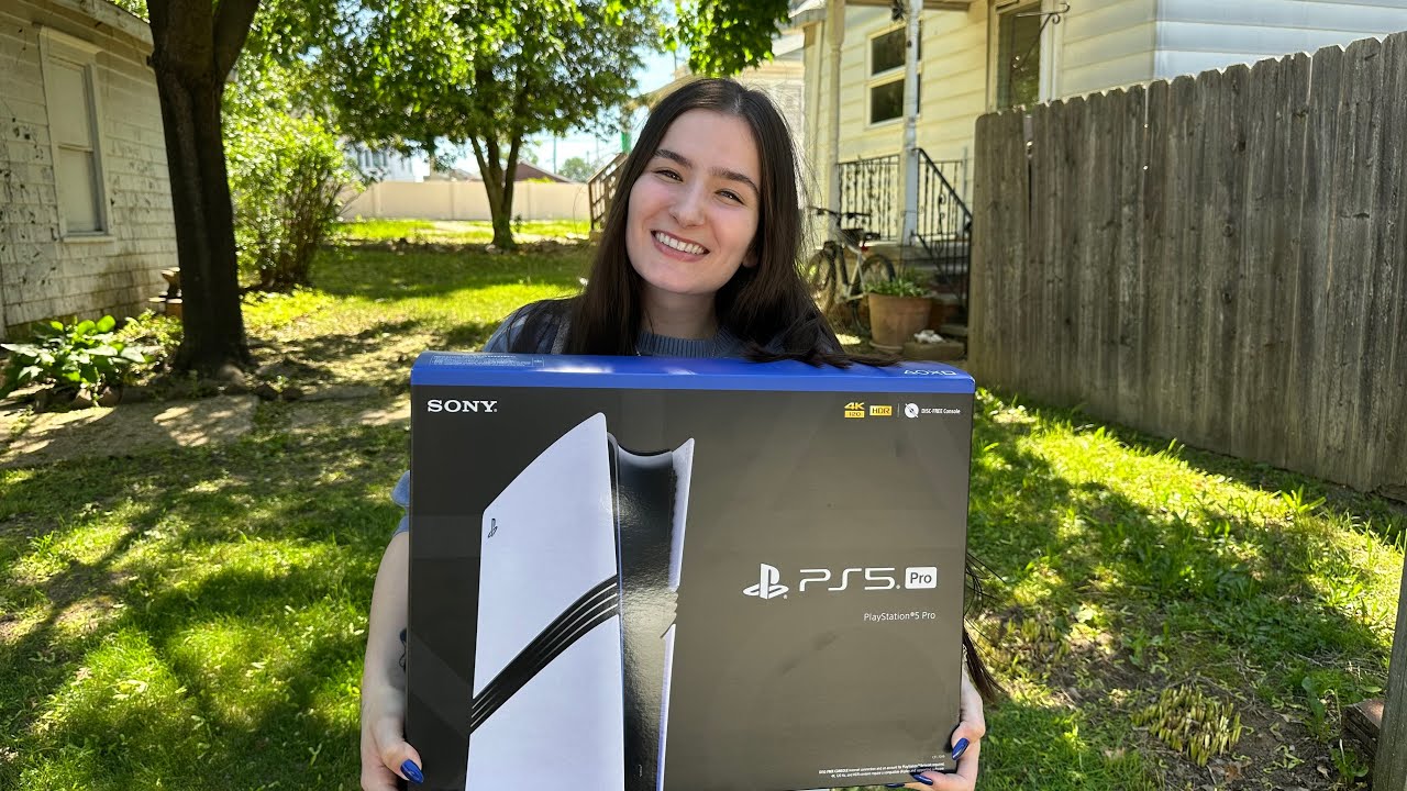 comprei um ps5 pro...