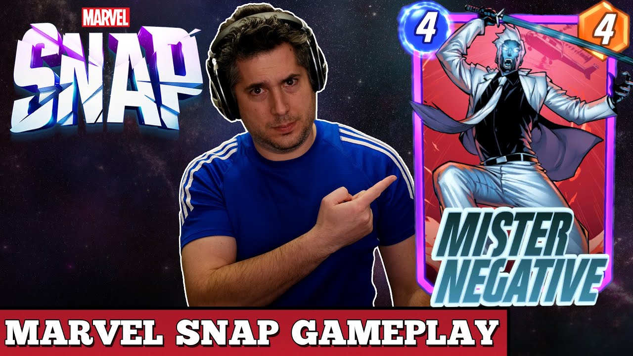 I'm positive that MR. NEGATIVE is BROKEN [Marvel Snap Gameplay]