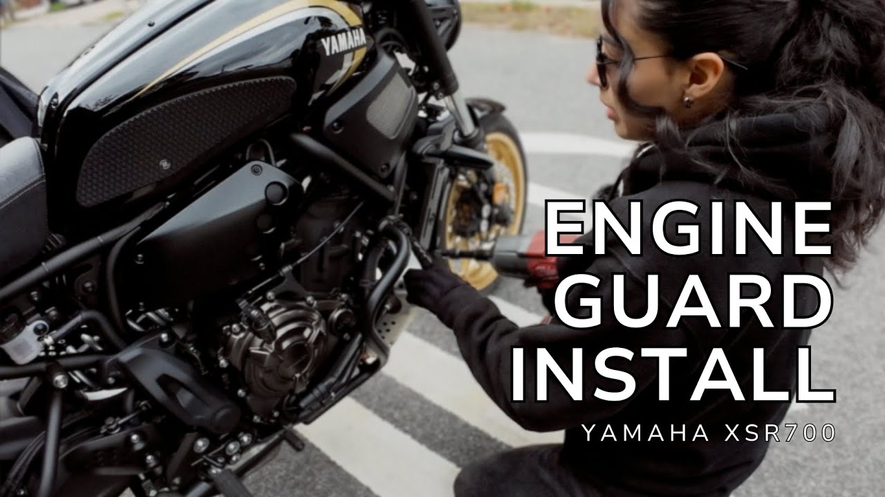 XSR700 Engine Guard! - Installation Walkthrough